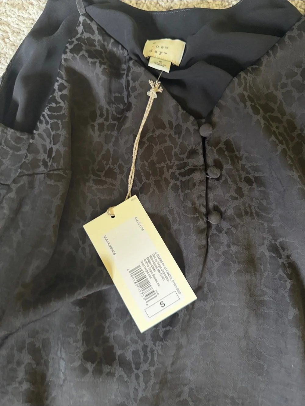 A NEW DAY - NWT black tank - Picture 2 of 4